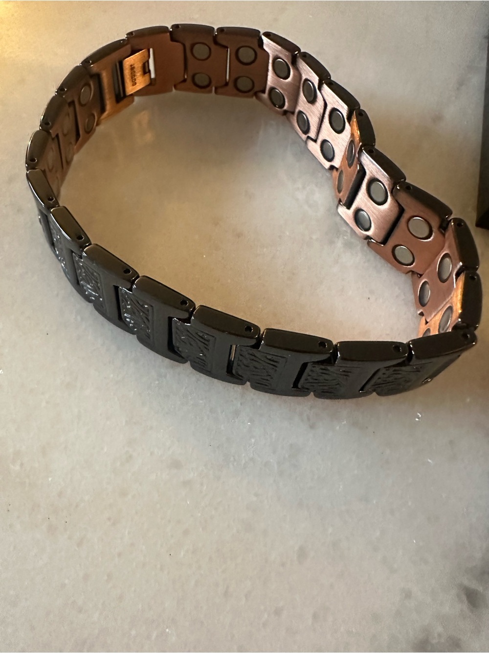 Magnetic Copper Therapy Bracelet - Copper Brown